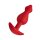 Forto F-78 Pointee Anal Plug Large Red Ø 4.4 cm