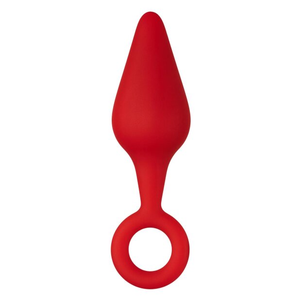 Forto F-10 Plug en Silicone avec Anneau Small Rouge Ø 2,9 cm
