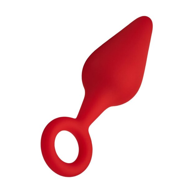 Forto F-10 Plug en Silicone avec Anneau Small Rouge Ø 2,9 cm
