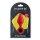 Forto F-10 Plug en Silicone avec Anneau Small Rouge Ø 2,9 cm