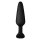 Forto F-31 Anal Plug Large Black Ø 3 cm