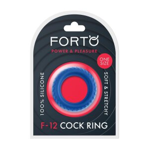 Forto F-12 Penis Ring Blue Ø 3.4 cm
