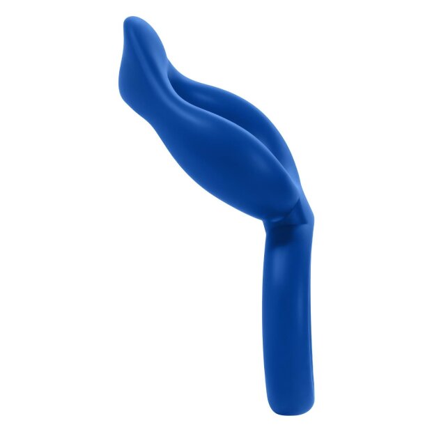 Forto F-88 Double anneau pénien et testiculaire Bleu Ø 3,7 cm
