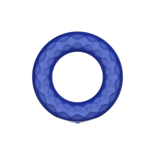 Forto F-15 Vibrating Cockring Blau Ø 7 cm