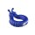Forto F-24 Textured Vibrating Cockring Blue Ø 7 cm