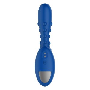 Forto Studded Pro Stimulateur Anal Vibrant Bleu Ø...