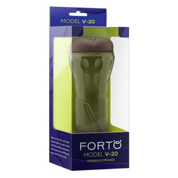 Forto Model V-20 Masturbateur Vaginal Noir