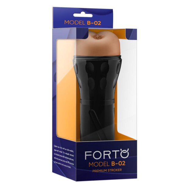 Forto Model B-02 Masturbateur Anal Marron