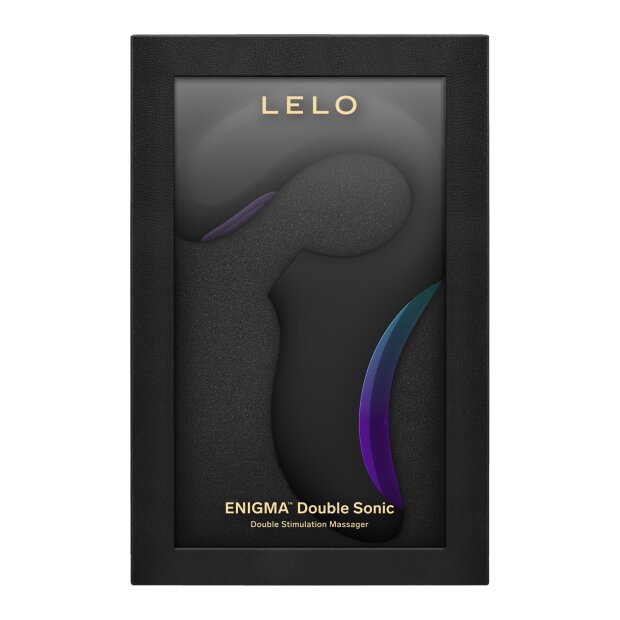 LELO ENIGMA Double Sonic Stimulateur triple contrôlé par application noir