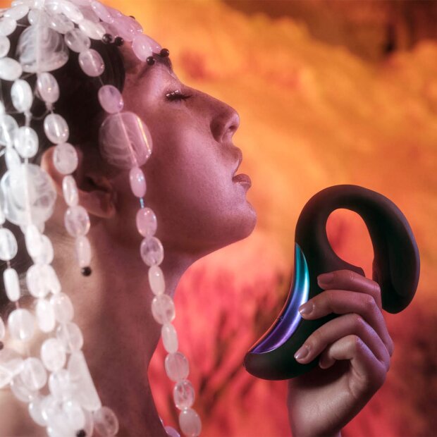 LELO ENIGMA Double Sonic Stimulateur triple contrôlé par application noir