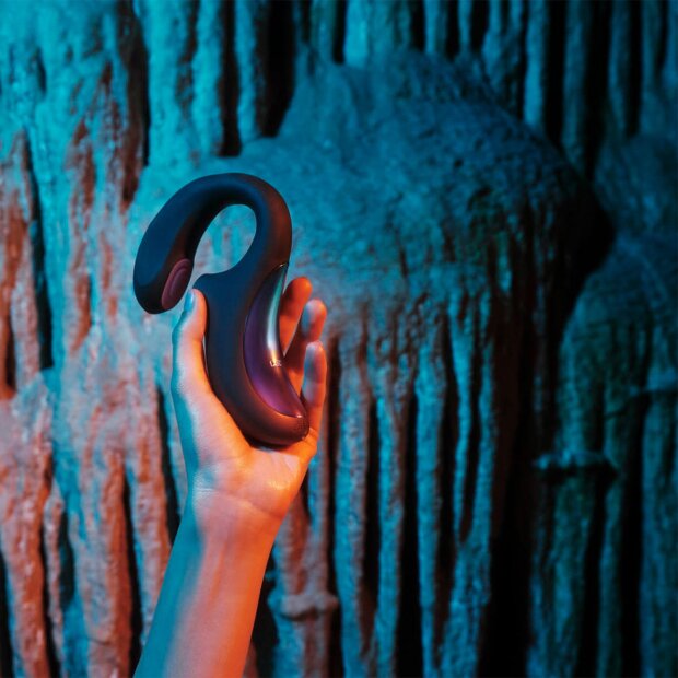 LELO ENIGMA Double Sonic Stimulateur triple contrôlé par application noir