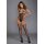 Fishnet & Lace Teddy Bodystocking Black One Size