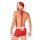 Obsessive Mr Claus costume red S/M