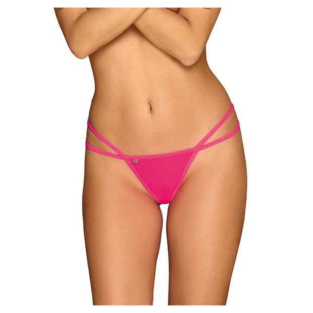 Obsessive Chainty Thong Pink L/XL