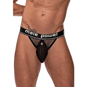 Cock Ring Jock Black S/M
