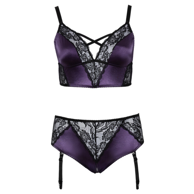 BH Set lila/schwarz XL