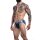 CUT4MEN - Desire Jockstrap BlueLeatherette M