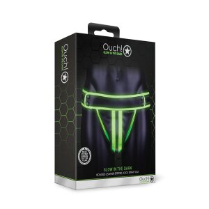 Striped Jockstrap Glow in the Dark S/M