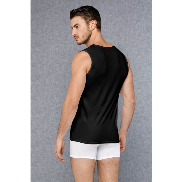 Doreanse  Herren Tanktop Schwarz S