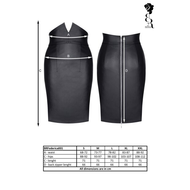 Black Rose Collection - Federica - Black - S