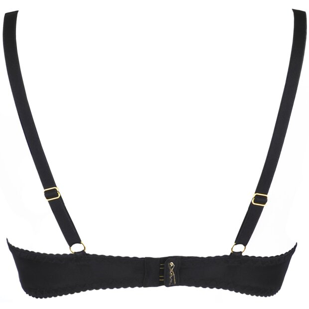 Axami bra black with open cups S