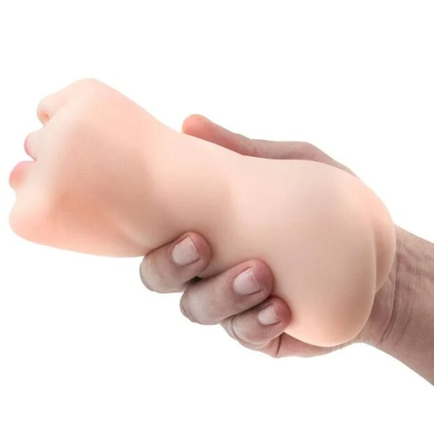 Motsutoys XTC Sujiman Masturbateur réaliste Bouche & Vagin 0,47 Kg Beige