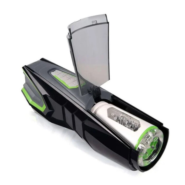 Motsutoys Kyo F-Motion Masturbator Vibration Gray Black