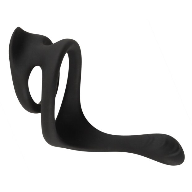 Erecto Cock & Ball Ring Black Ø 4 cm