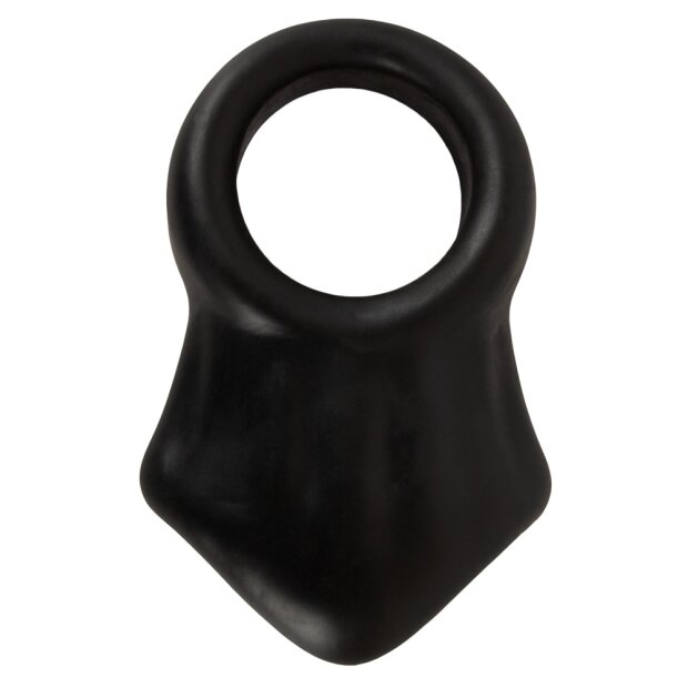 Erecto Penis Ring with Ball Stretcher Black Ø 2.6-3 cm