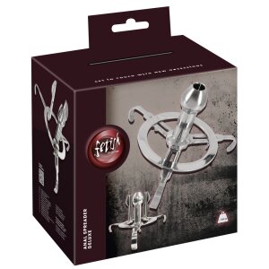 fetish collection Anal Spreader Deluxe en acier inoxydable