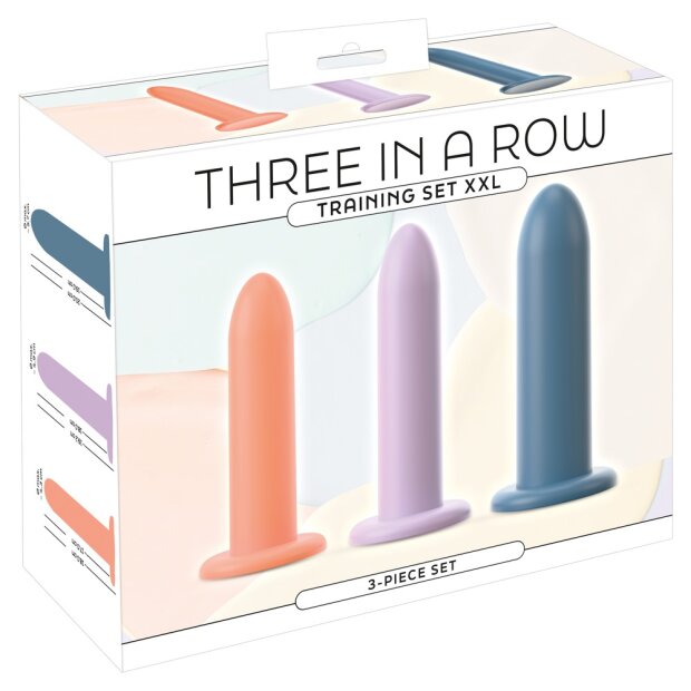 You2Toys 3-teiliges Dildo-Set Mehrfarbig