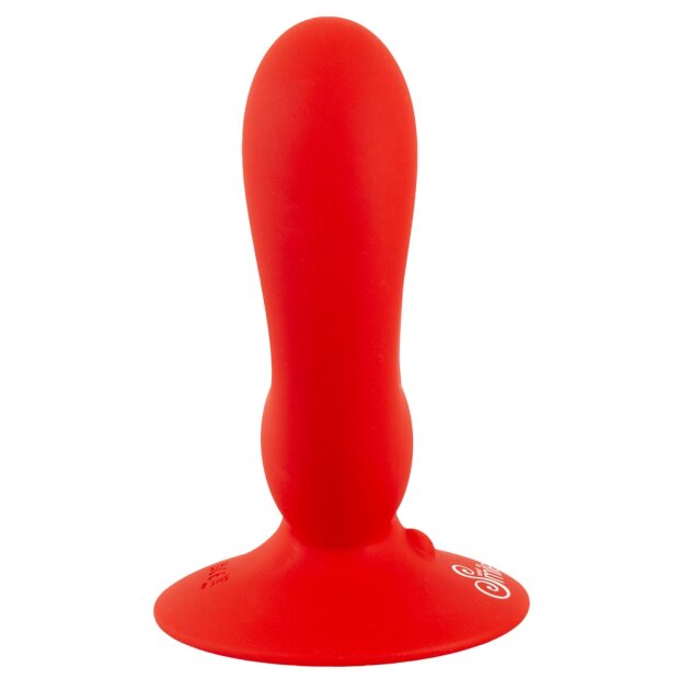 You2Toys Double Vibrator with Suction Base Red