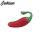 Gemüse The Cutie Red Pepper Mini Vibrator Multicolour 9 cm Ø 3.2 cm