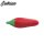Gemüse The Cutie Red Pepper Mini Vibrator Multicolour 9 cm Ø 3.2 cm