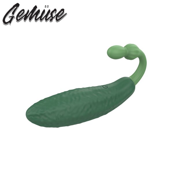 Gemüse The Cutie Cucumber Vibrating Veggie Green