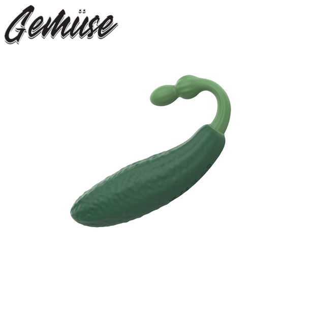 Gemüse The Cutie Cucumber Vibrating Veggie Green