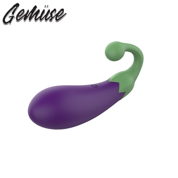 Gemüse The Cutie Eggplant Vibrating Veggie Multicolour 9 cm Ø 3.2 cm
