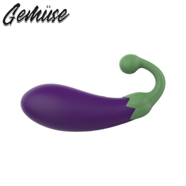 Gemüse The Cutie Eggplant Vibrating Veggie Multicolour 9 cm Ø 3.2 cm