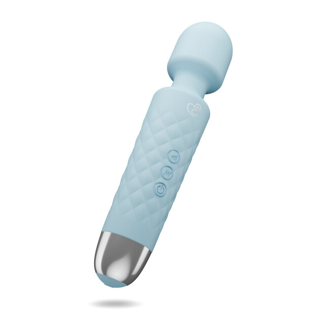 EasyToys Wand Collection Mini Wand Vibrator Blue