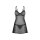 Obsessive Euridia Chemise & Tanga Noir XS-S