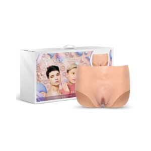 BODYMATCH Bennie Realistischer Silikon-Slip mit Vagina...