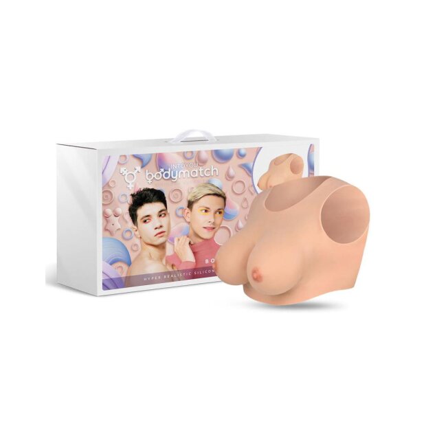 BODYMATCH Bowie Realistic Silicone Breast Form D Cup Nude