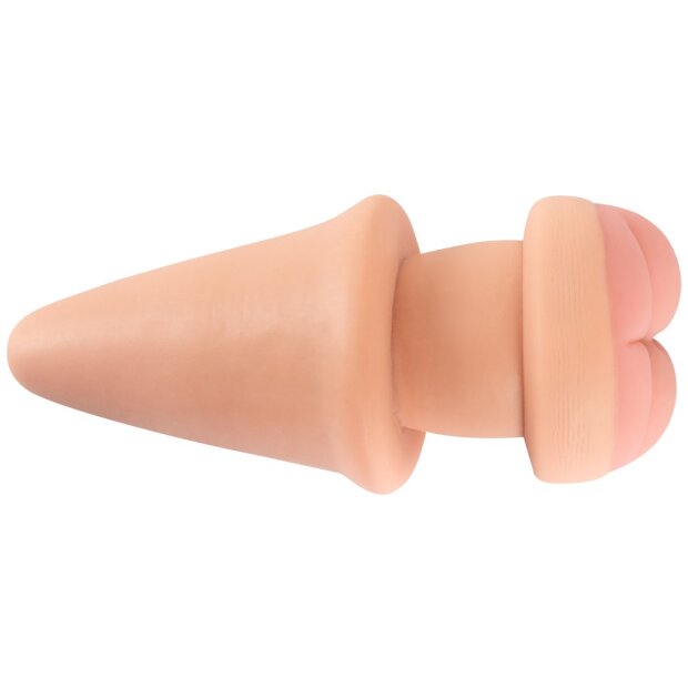 You2Toys Nature Skin plug anal & extension 2-en-1 19,5 cm Ø 8,5 cm