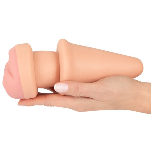 You2Toys Nature Skin plug anal & extension 2-en-1 19,5 cm Ø 8,5 cm