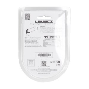 Levelz Tri O Ergo Silicone Cock Ring Black