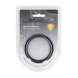 Levelz Anneau pénien O large en silicone XXL 55 mm...
