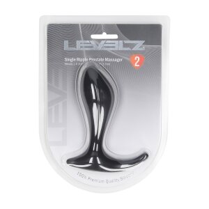 Levelz Stimulateur de prostate en silicone noir