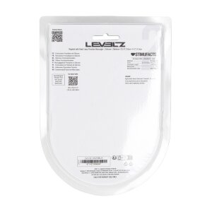 Levelz Stimulateur de prostate nervuré en silicone...