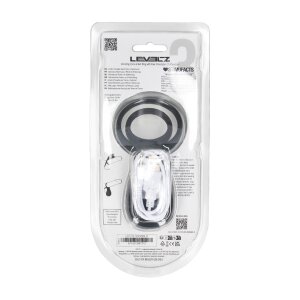 Levelz Vibrating Silicone Cock Ring Black