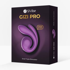 SNAIL VIBE GIZI Pro Triple Stimulator Grapo Purple